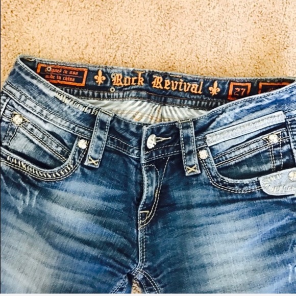 🔥Rock Revival Denim Jeans - Picture 7 of 8